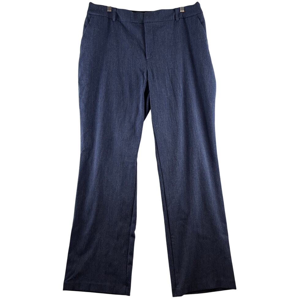 Nine West Barely Bootcut Dress Pants Women's 16 Comfort Stretch Career Work READ